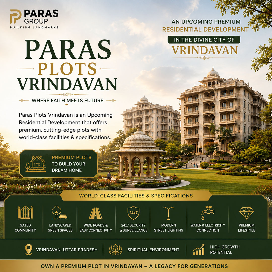 


Paras Plots Vrindavan 